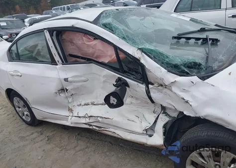 2012 Honda Civic Lx from USA, damaged, VIN 19XFB2F50CE092533